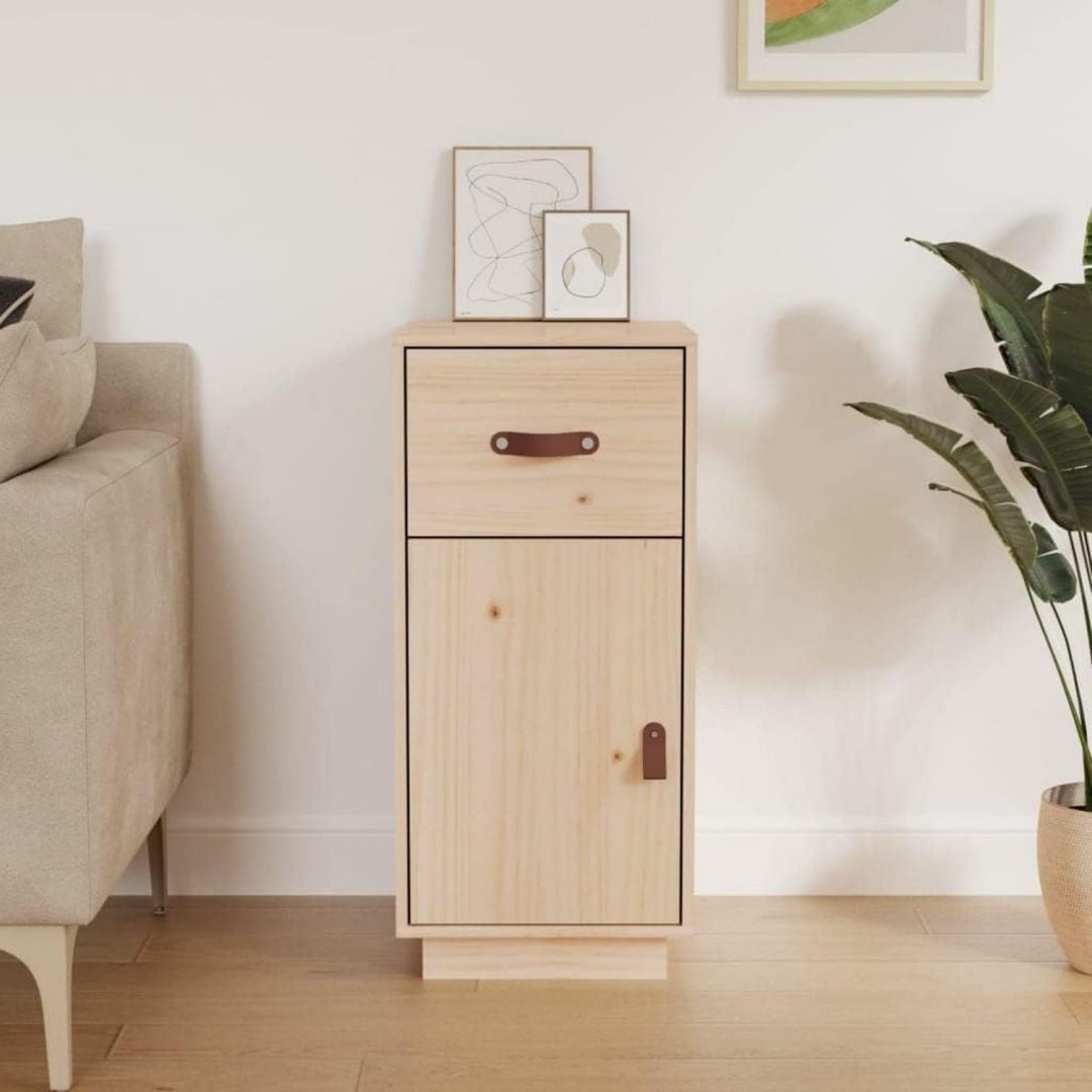 Sideboard mit den Massen 34 x 40 x 75 cm in Naturbraun