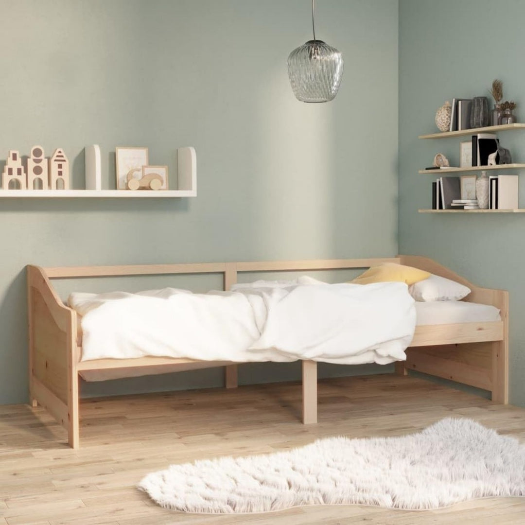 Matratze aus Kiefernholz in Naturbraun