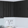Sideboard in Schwarz mit 2 Tueren
