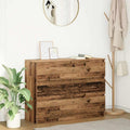 Das Sideboard nimmt mit 100 x 35 x 76 cm Gestalt an