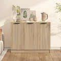 Sideboard mit den Massen 90.5 x 30 x 70 cm in Eichenbraun