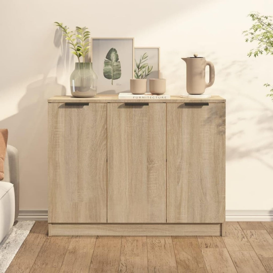 Sideboard mit den Massen 90.5 x 30 x 70 cm in Eichenbraun