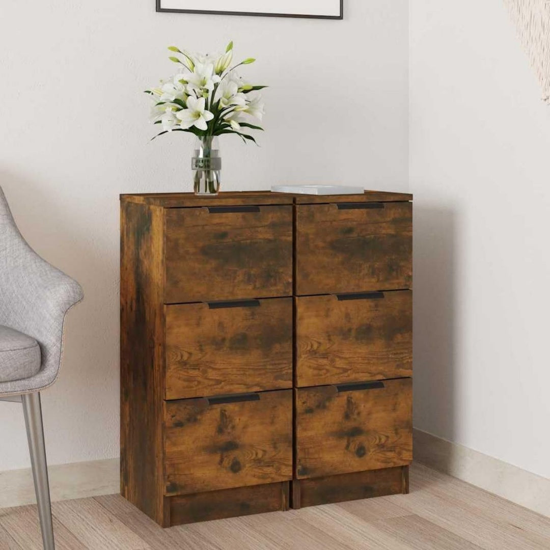 Das Sideboard misst 30 x 30 x 70 cm mit den Massen 30 x 30 x 70 cm
