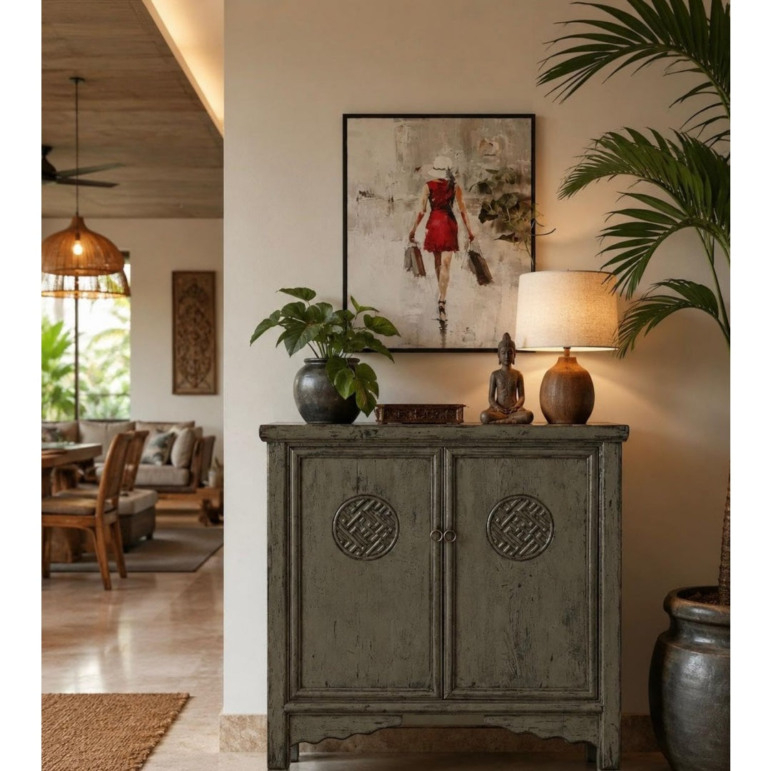 Sideboard in Dunkelgrau