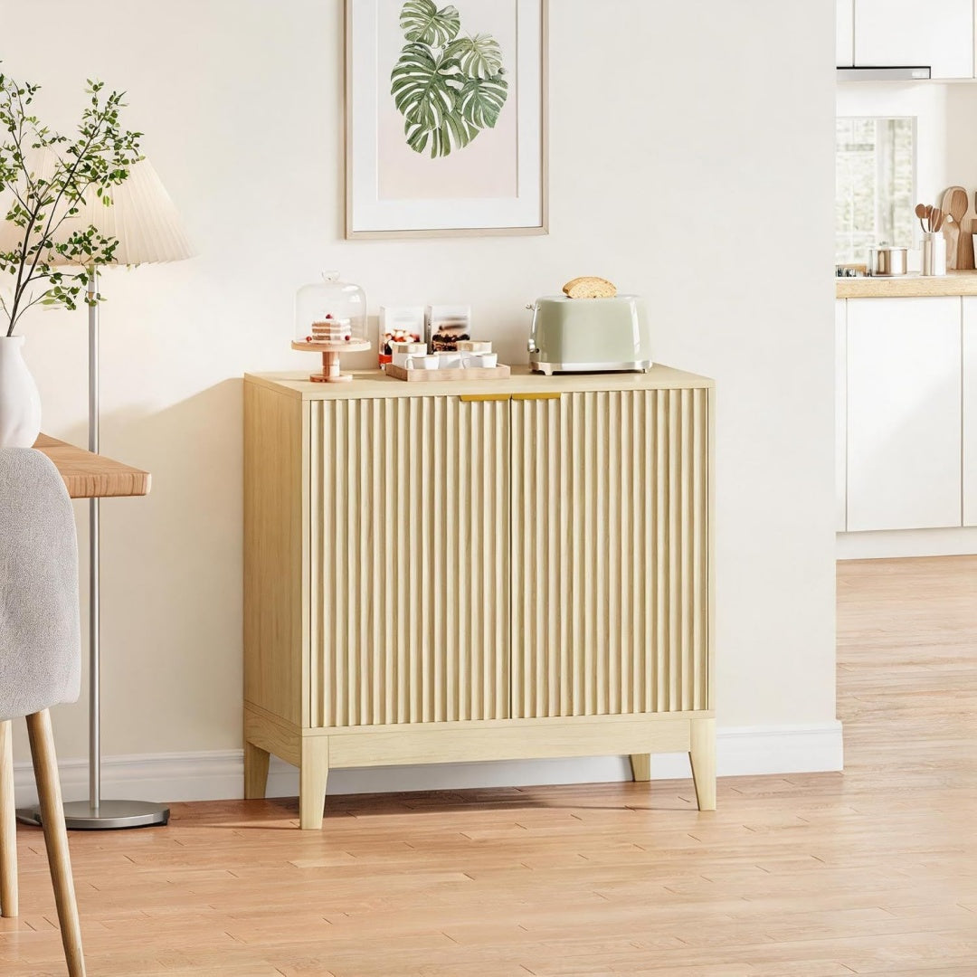 Sideboard verbindet 2 Tueren und verstellbare Ablagen