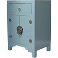 Nachttisch mit den Massen 45 cm in Blau