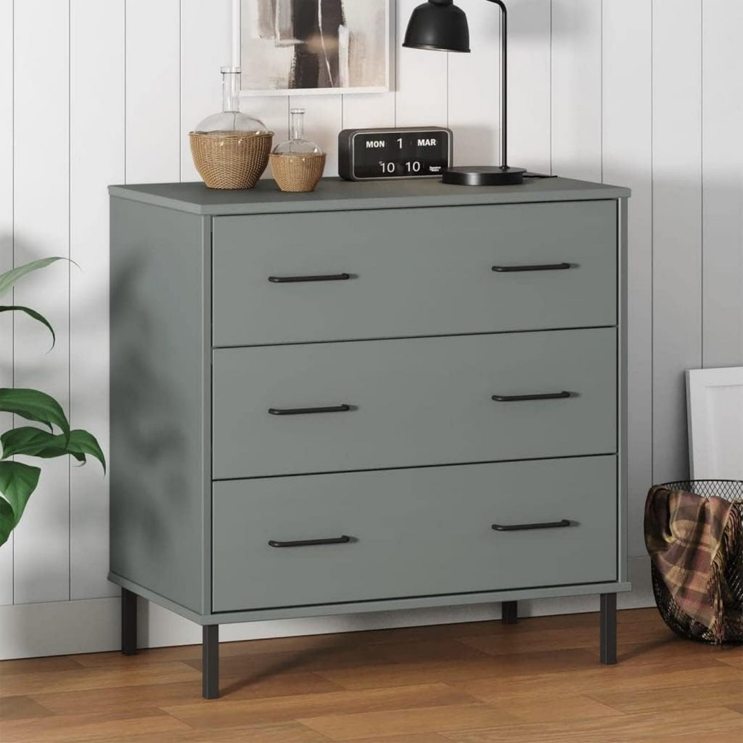 Schubladen praegen das Sideboard aus Massivholz