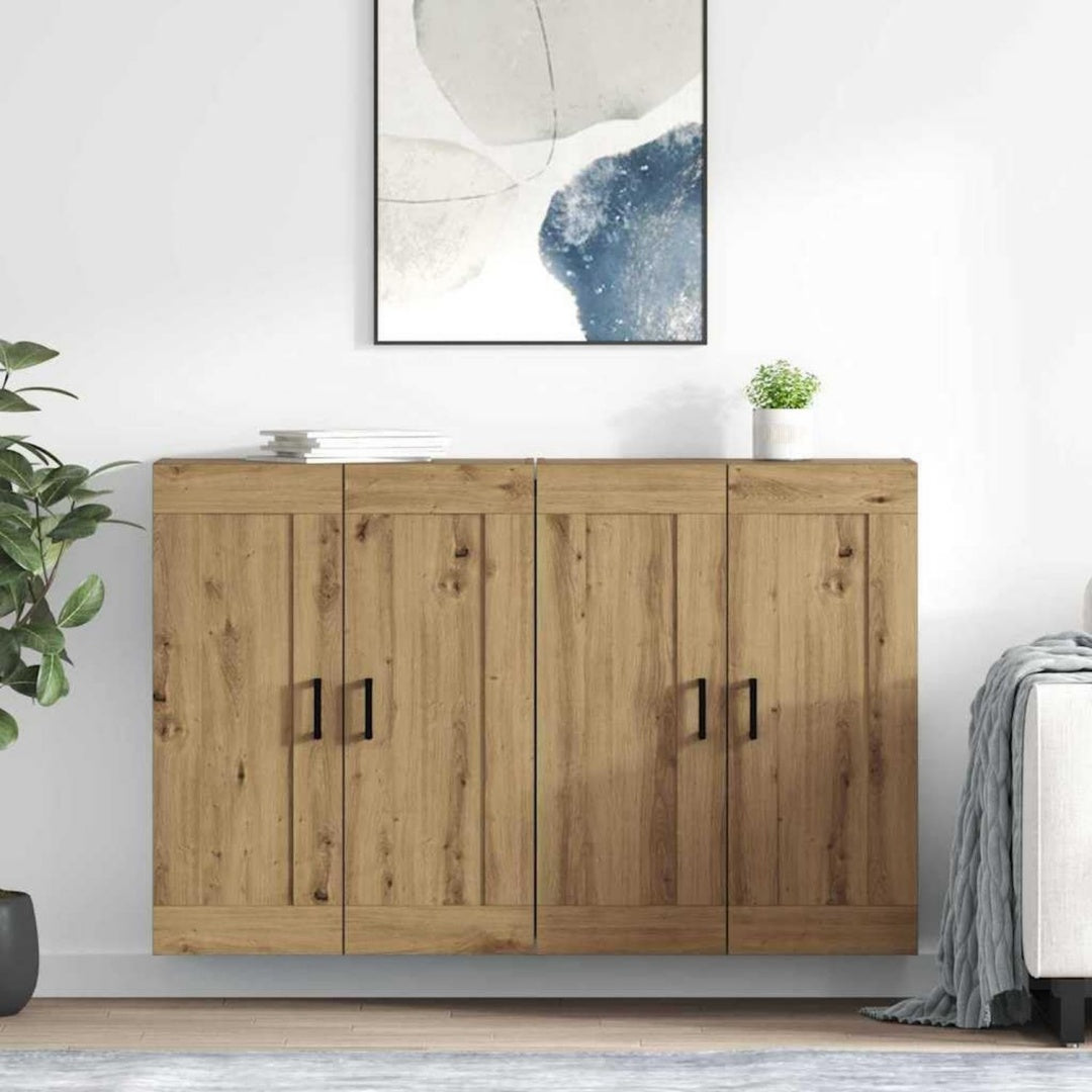 Geschlossener Stauraum an dem Sideboard mit den Massen 69.5 x 34 x 90 cm