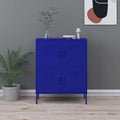 Sideboard in Blau mit verstellbaren Ablagen