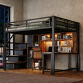 Etagenbett mit LED Beleuchtung